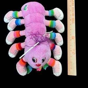 Commonwealth Lots a Legs Caterpillar Plush Vtg 1984 Stuffed Animal 10 Legs READ